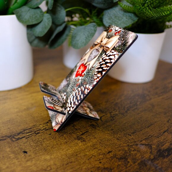 Christmas Cellphone Stand/Charging Dock, Handmade, Iphone, Android, Samsung - Picture 5 of 5